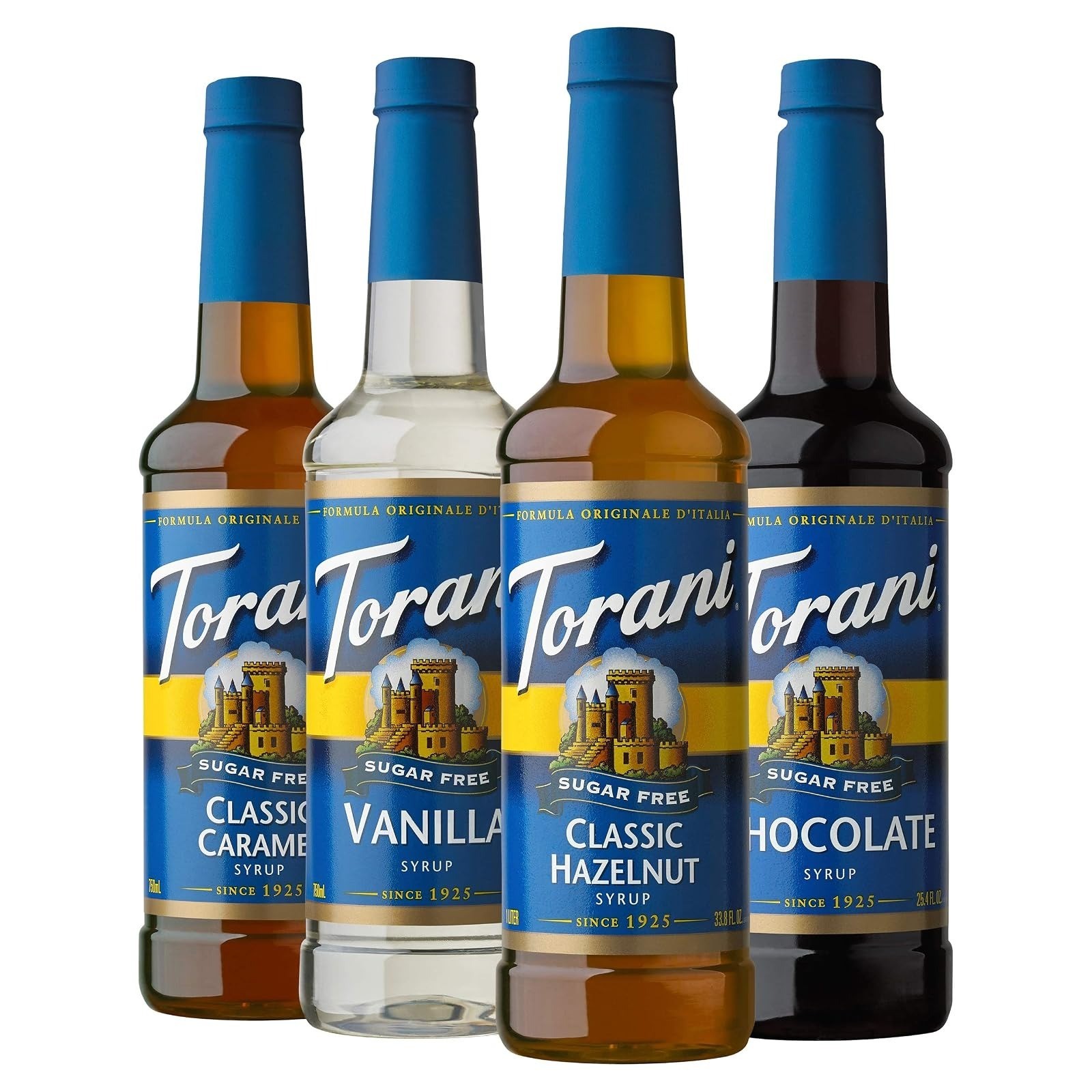Torani Sugar Free Flavored Drink Syrup Variety Pack – 25.4 fl oz