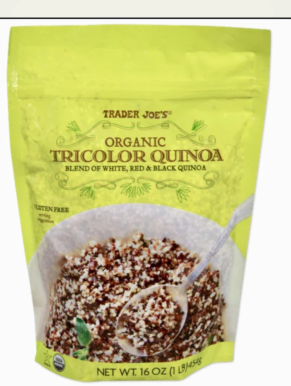 Trader Joes Organic Tricolor Quinoa 16oz, see description