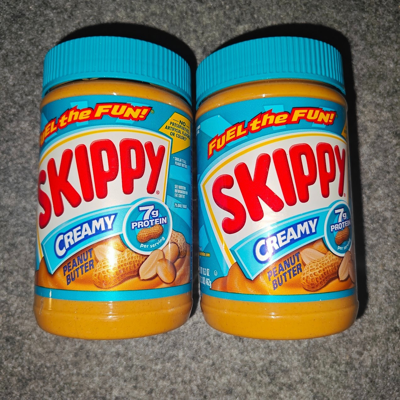 Skippy Creamy Peanut Butter 2 Pack 16.3 oz New Sealed Exp Apr 2027