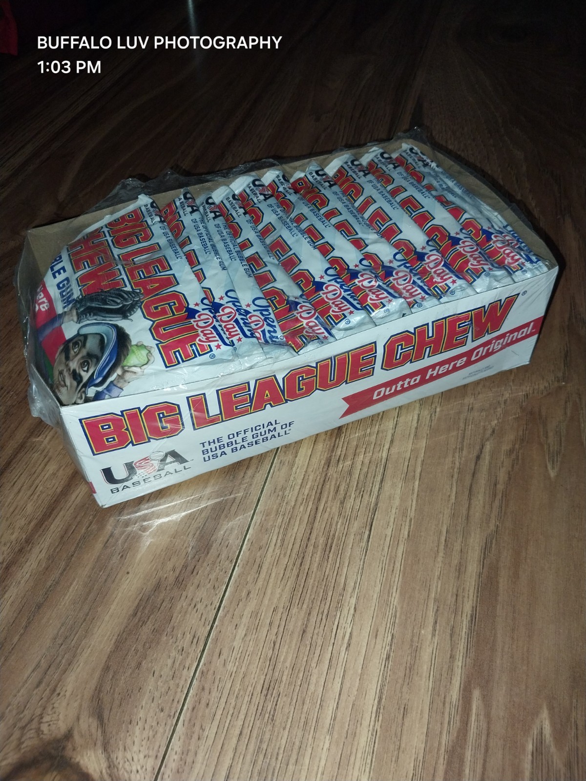 21 oz Big League Chew Original Bubble Gum – Baseball Flavor, 12 Count
