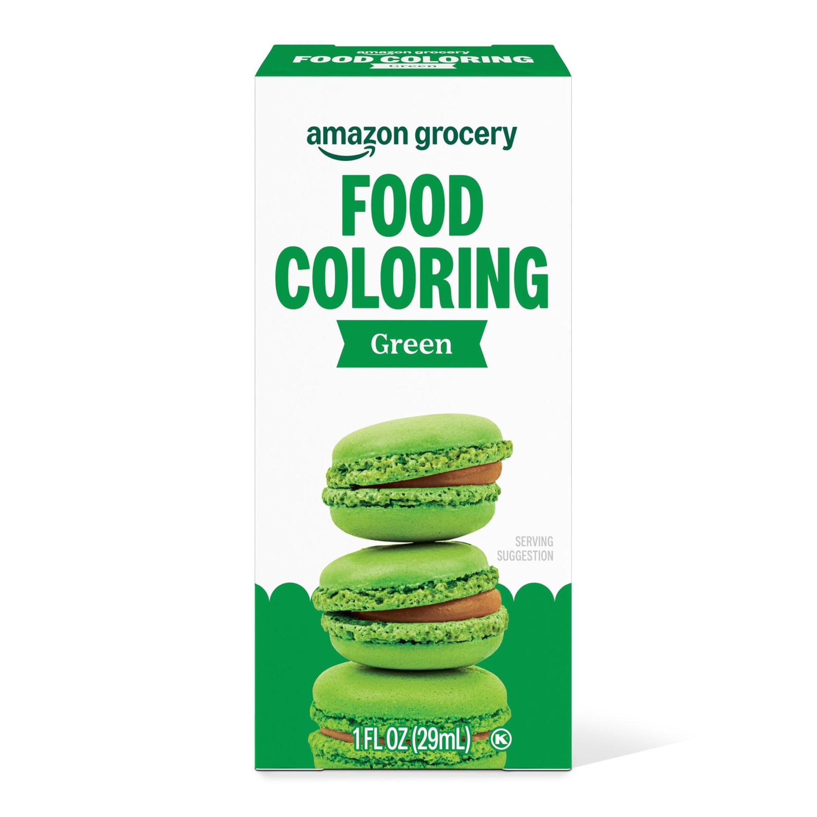 Amazon Grocery, Green Food Coloring, 1 Oz 1 Fl (Pack of 1),