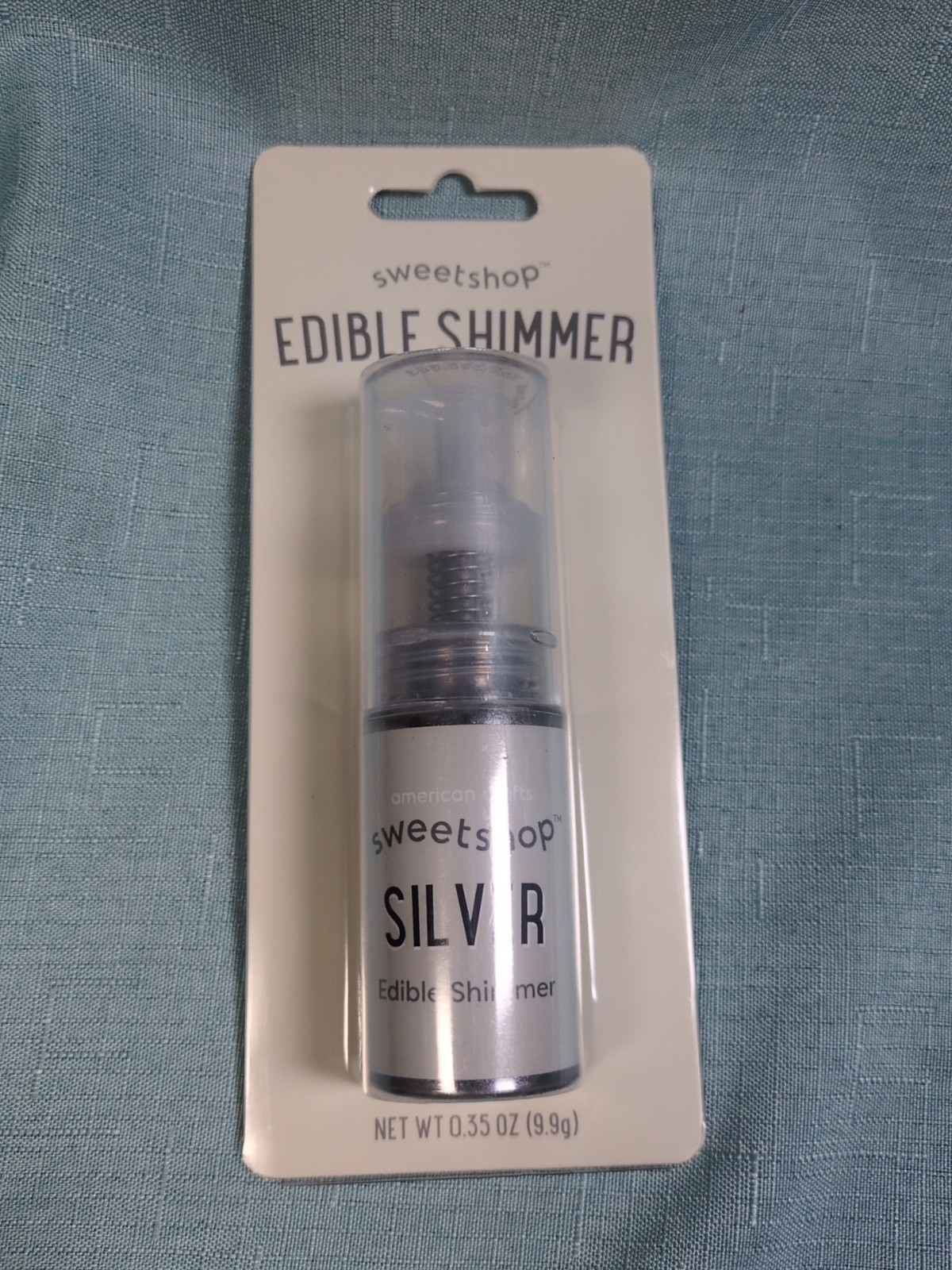 Sweetshop Edible Silver Shimmer 0.35oz (9.9g) New Crafts Cookie Drinks Cupcake