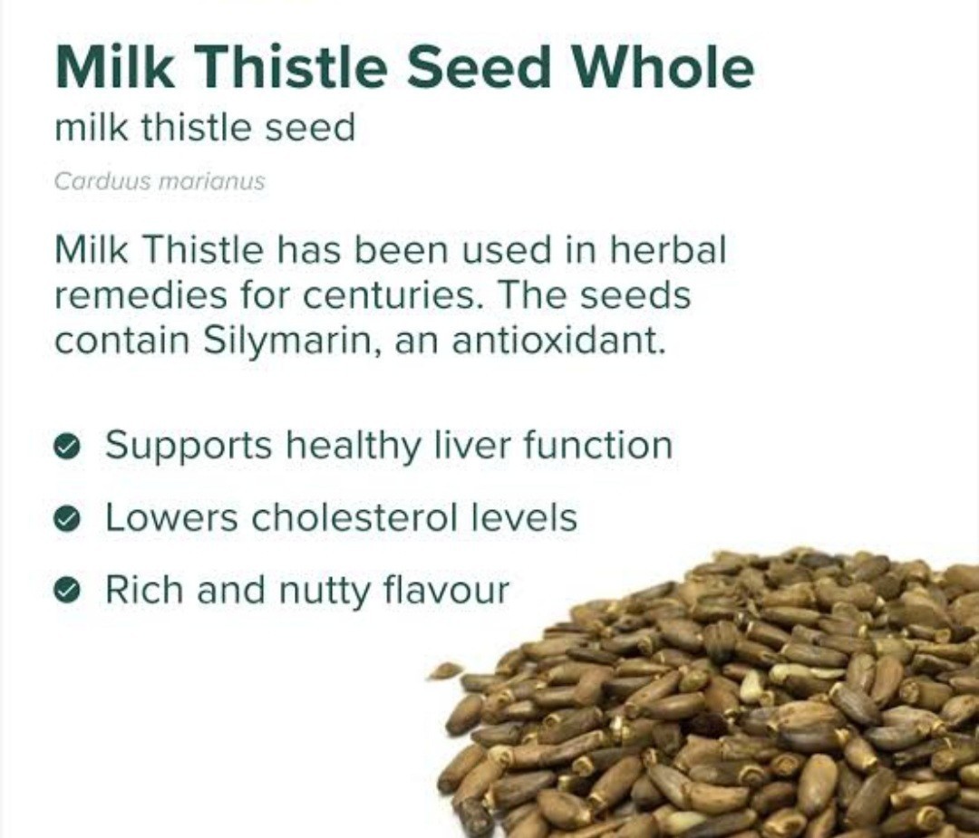 Milk Thistle Seed, Whole (Silybum marianum), Organic Milk Thistle Seeds,raw seed