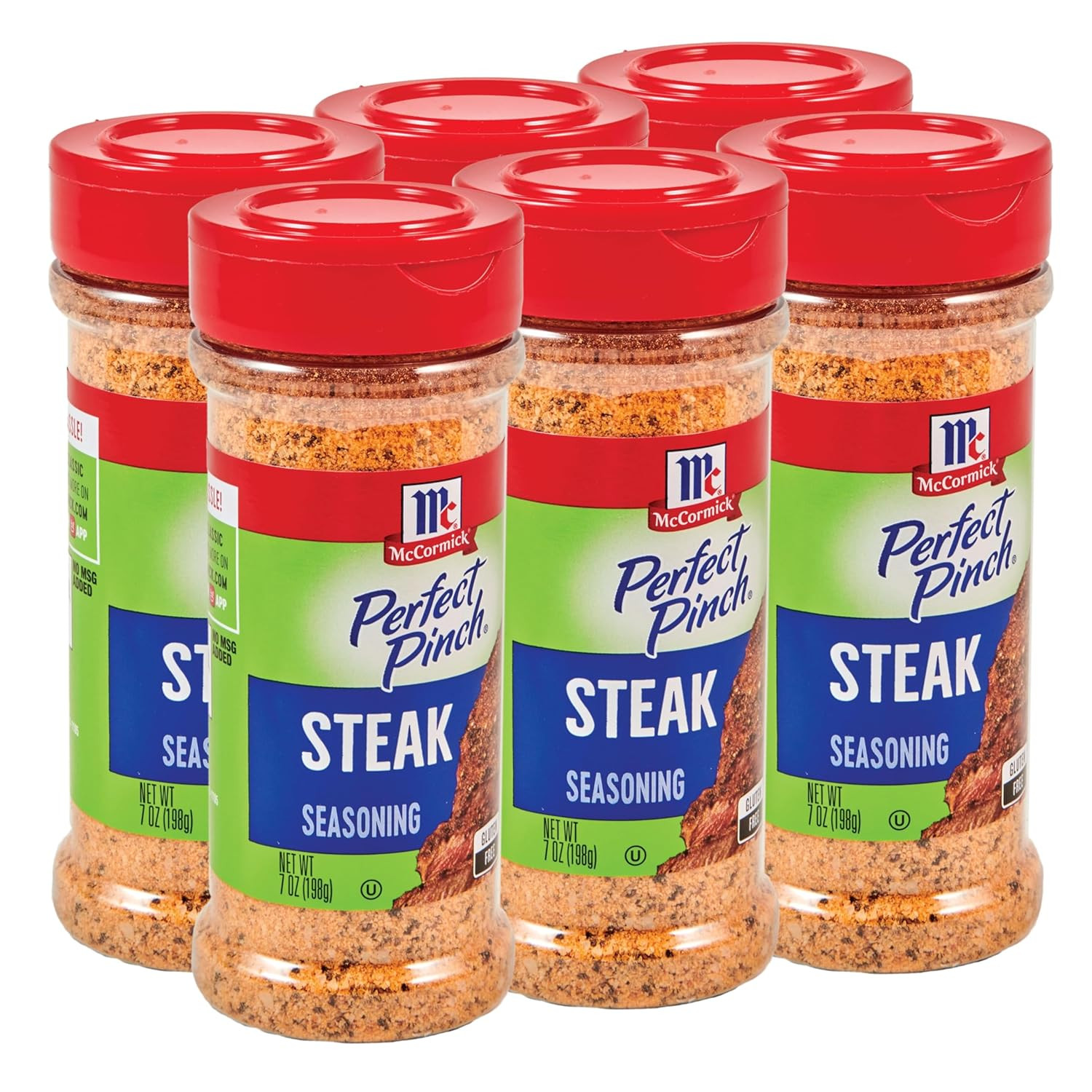 Mccormick Perfect Pinch Steak Seasoning, 7 Oz (Pack of 6)