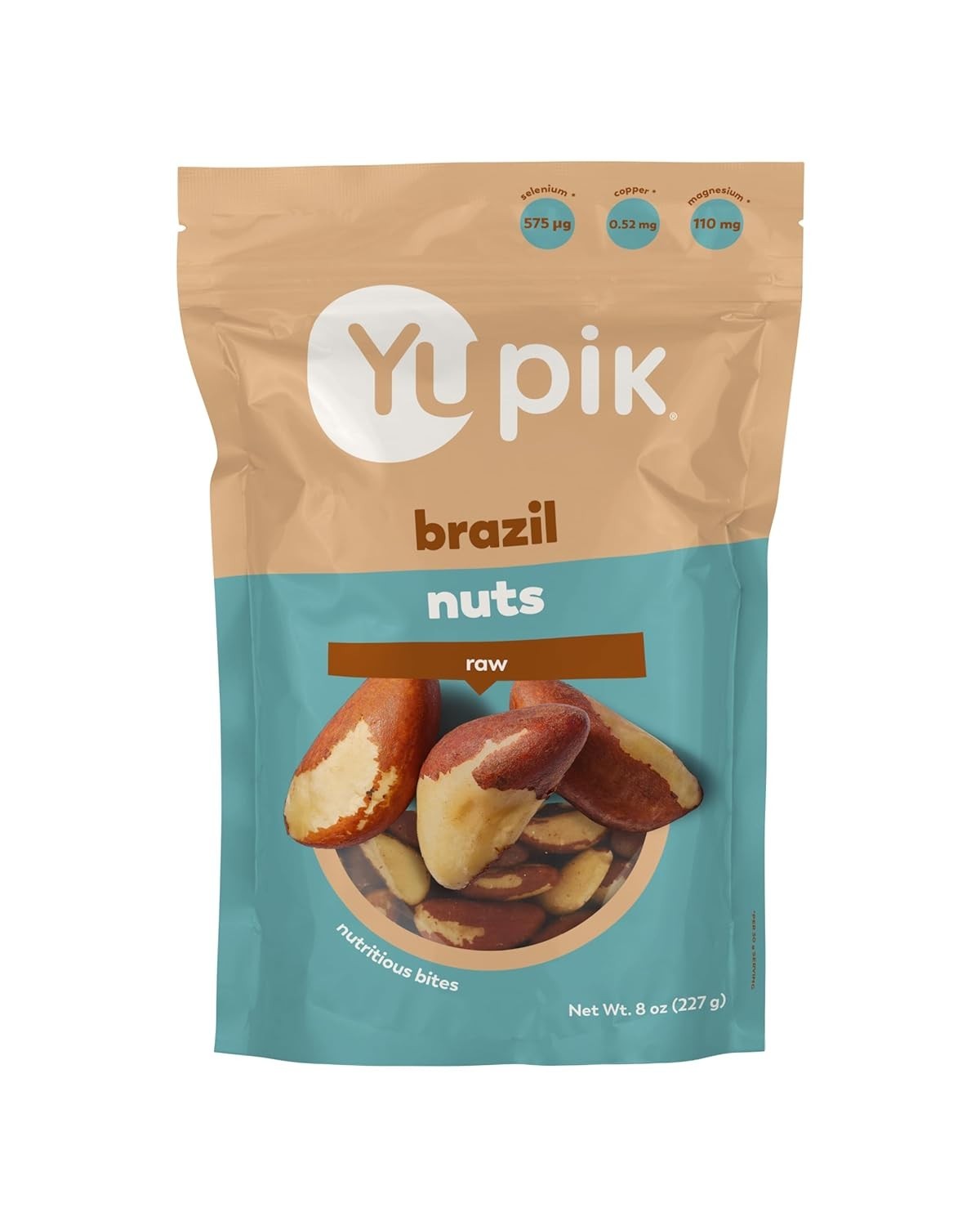 Yupik Raw Brazil Nuts, 8 Oz, Gluten-Free, Kosher, Shelled, Unsalted, Unroasted,