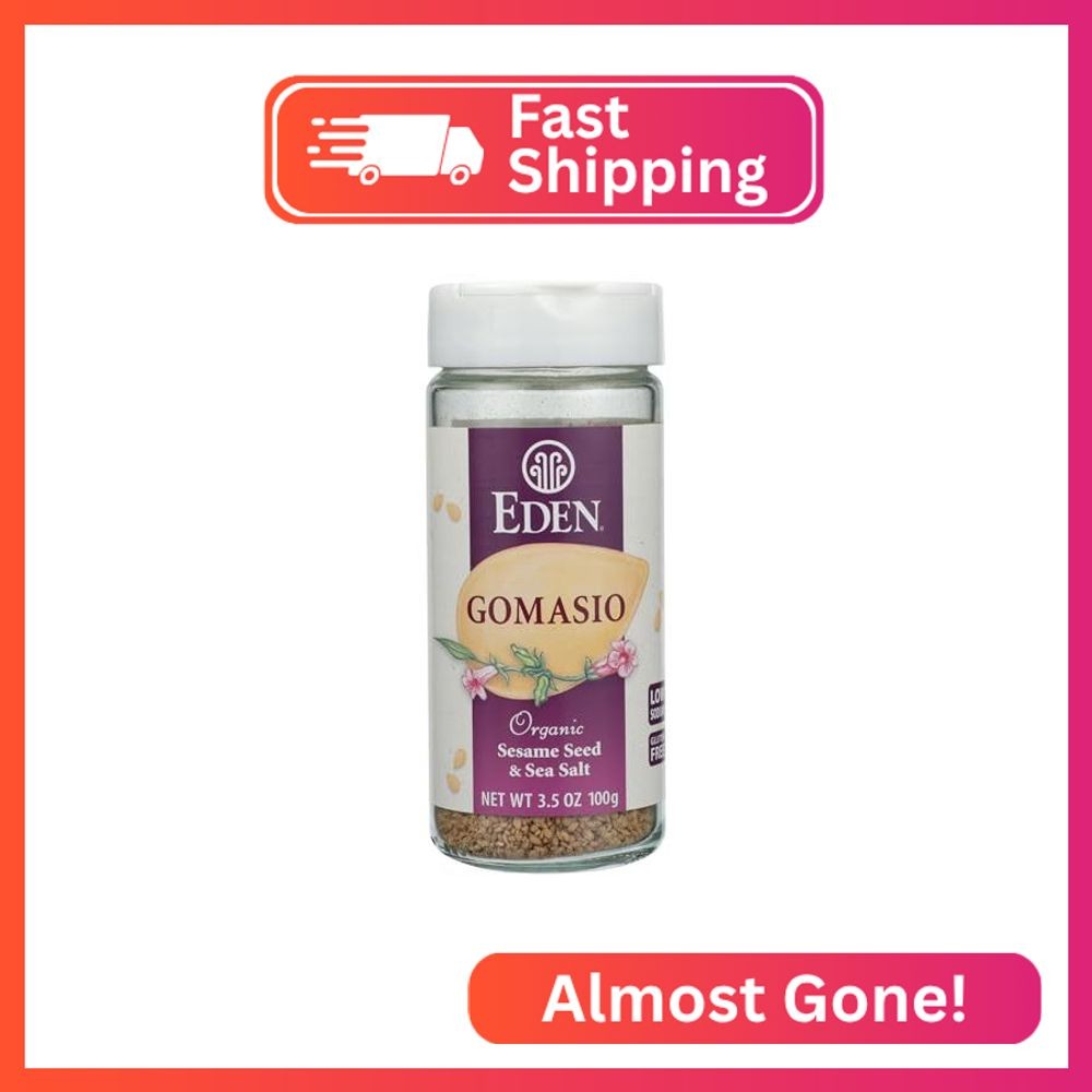 Eden Foods, Gomasio Sesame Organic, 3.5 Ounce
