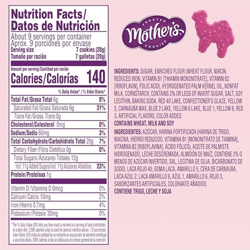 Mother’s Circus Animal Cookies, 9oz 9 Ounce (Pack of 1)