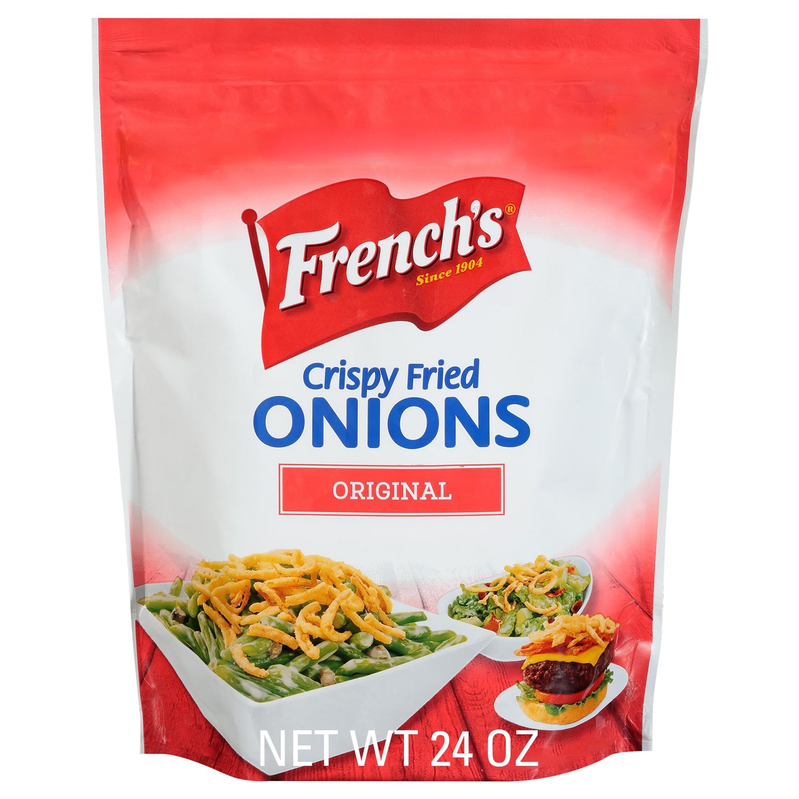 French’s Original Crispy Fried Onions, 24 oz – One 24 24 Ounce (Pack of 1)
