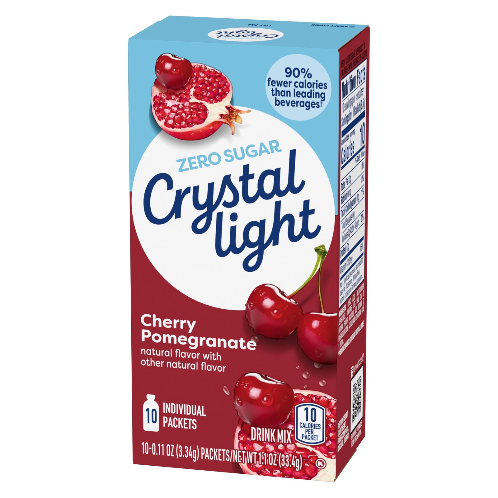 Crystal Light Drink Mix, 120 Packets, for Convenient 1.1 Ounce (Pack of 12)
