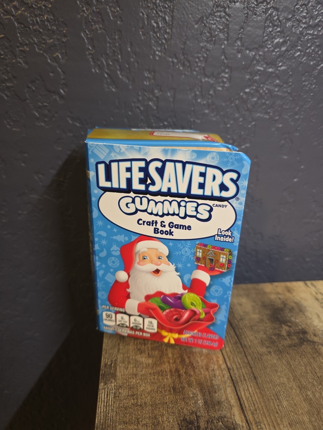 Lifesavers Gummies Christmas Craft & Game Book Candy Sealed NEW