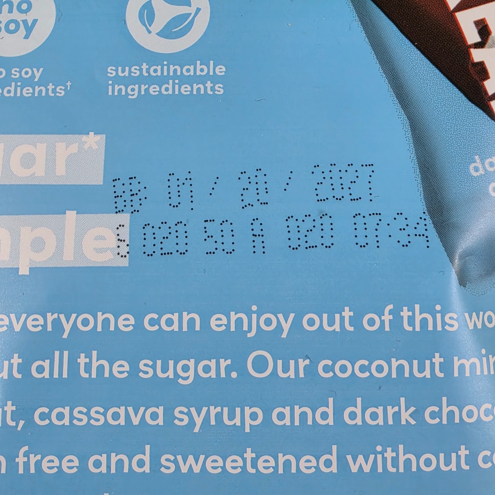 Unreal Dark Chocolate Coconut Minis Vegan Gluten Free, 15.3 oz (435g) EXP 01/27