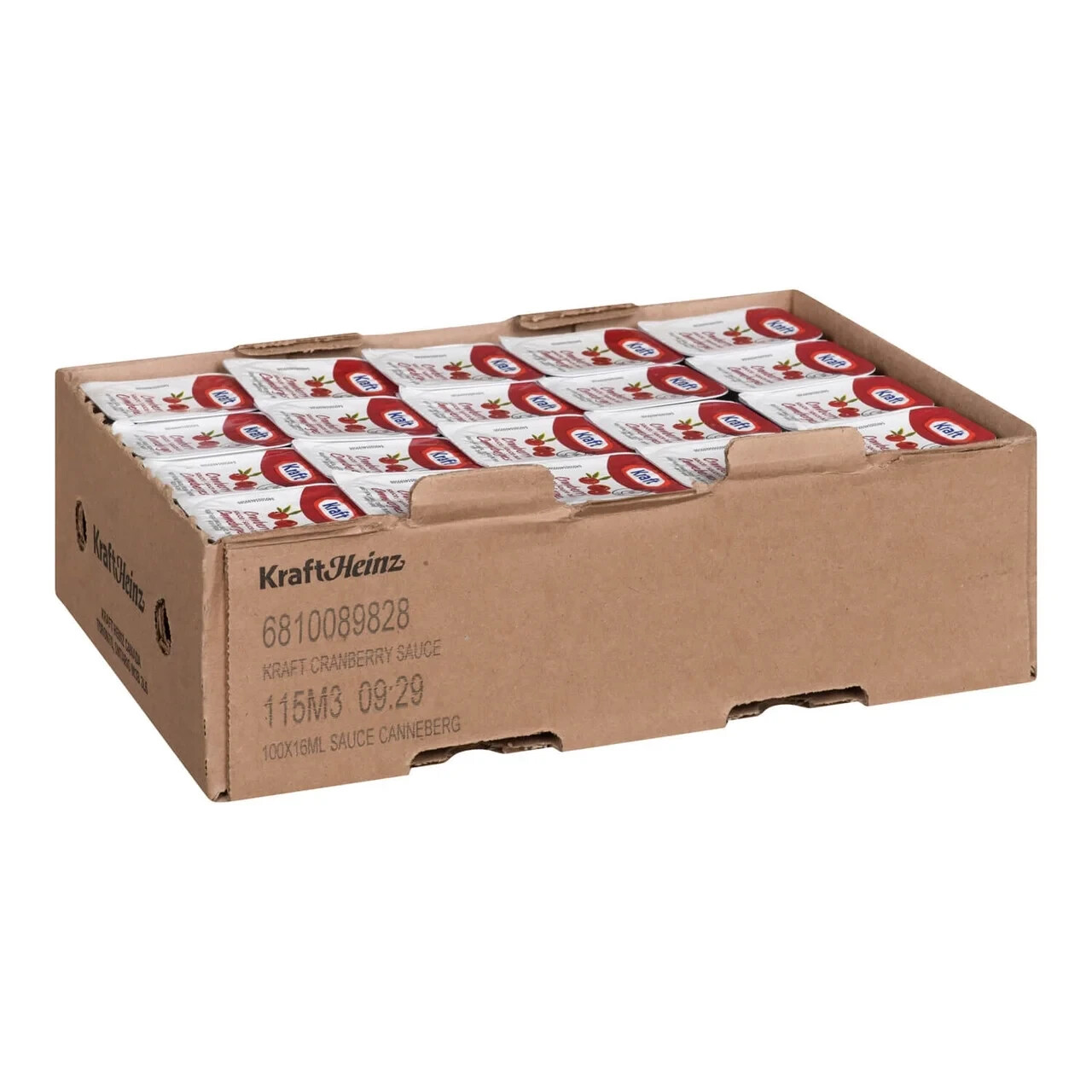 Kraft Cranberry Sauce Portion Pack, 16 ml / Unit, 200 Units / Case