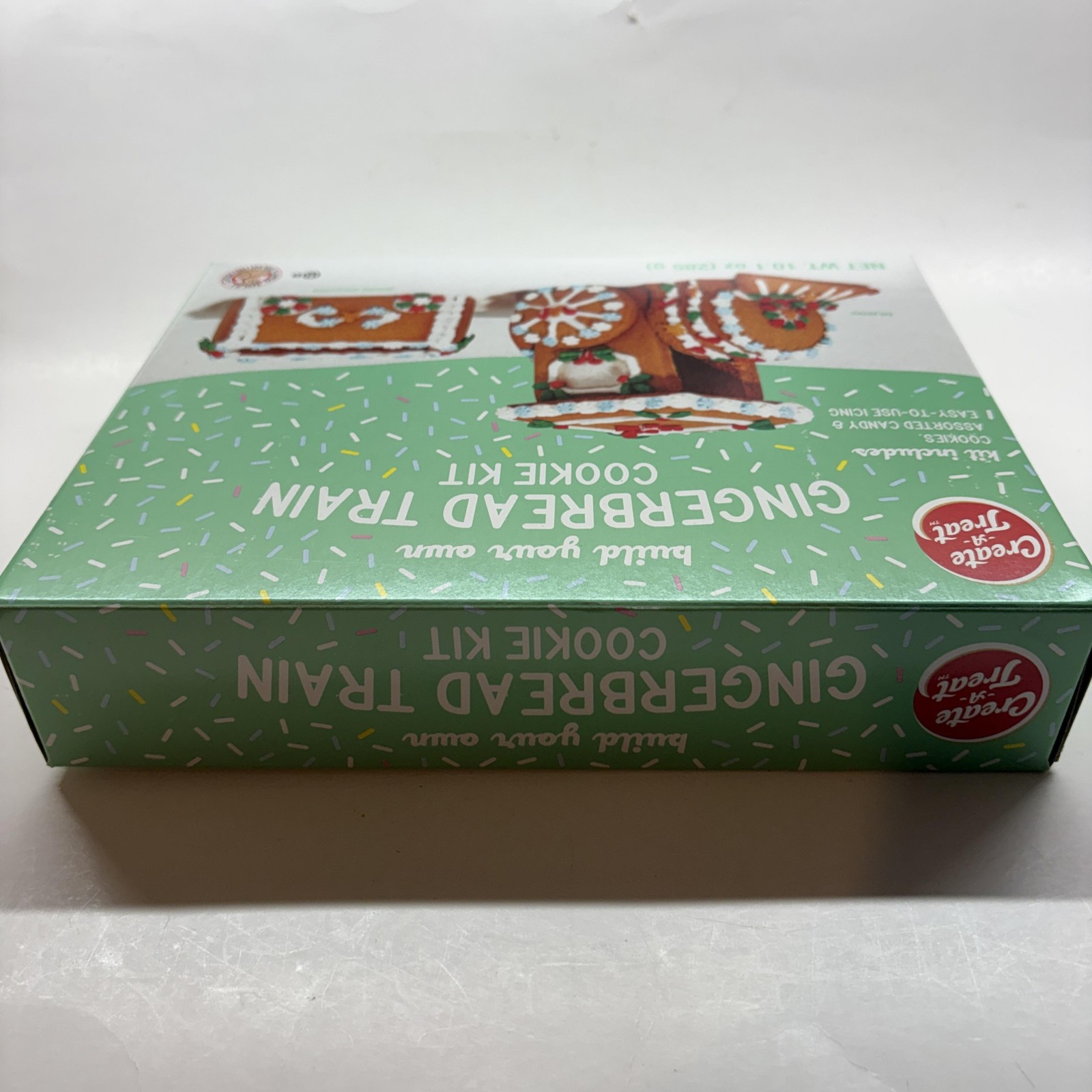 Create A Treat Gingerbread Train Cookie Kit 10.1oz Nut Free Peanut Free Exp 2026