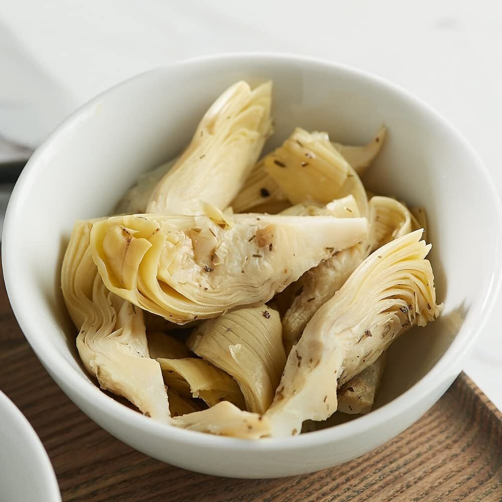 Marinated Artichoke Hearts Snack Pack | Basil + Thyme | Keto, Vegan, Paleo