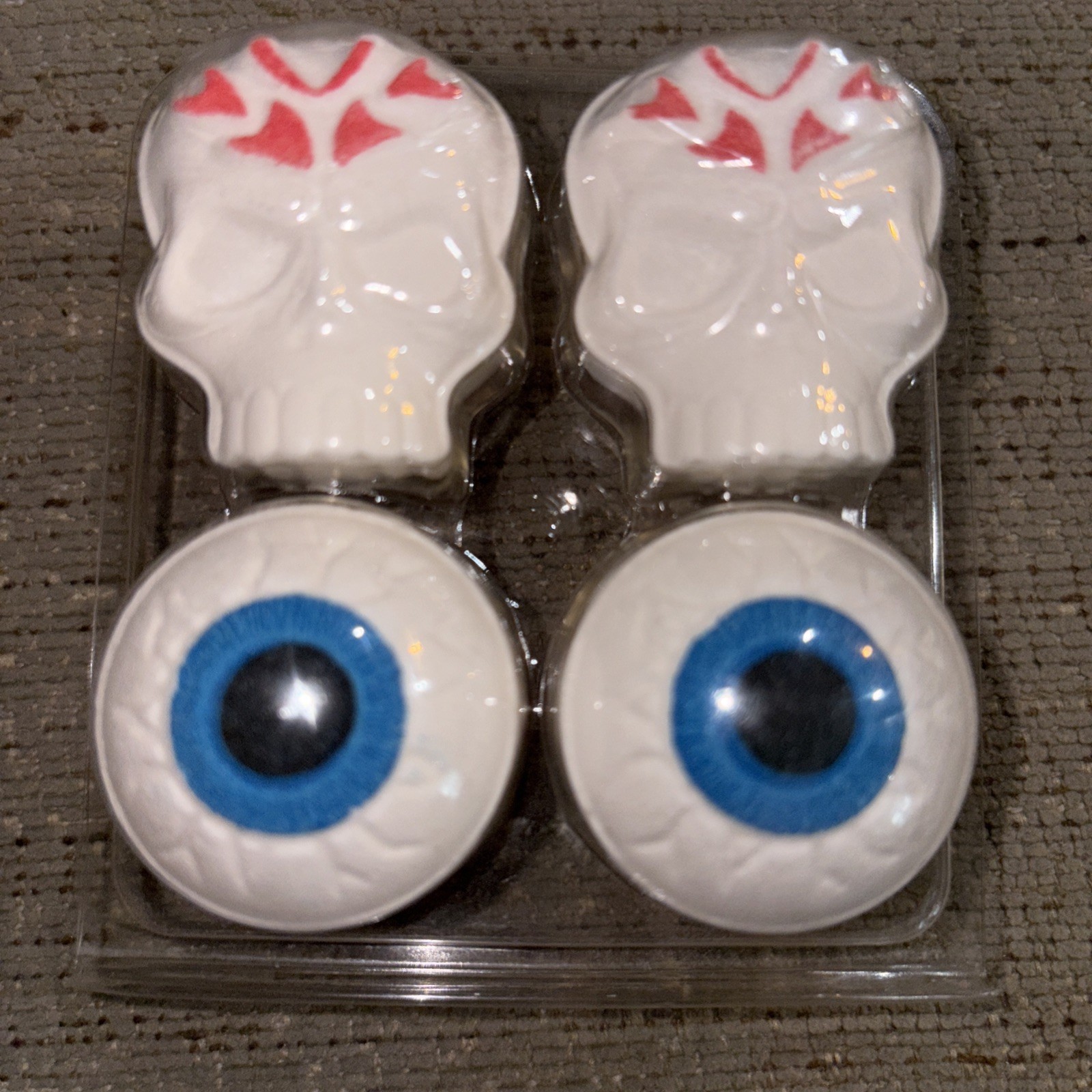 Halloween Skull Eye Rings -New Old Stock – Candy??