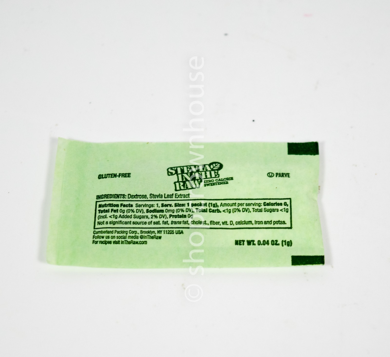 50 packets STEVIA In the RAW 100% Natural 0 calorie Sweetener loose lot