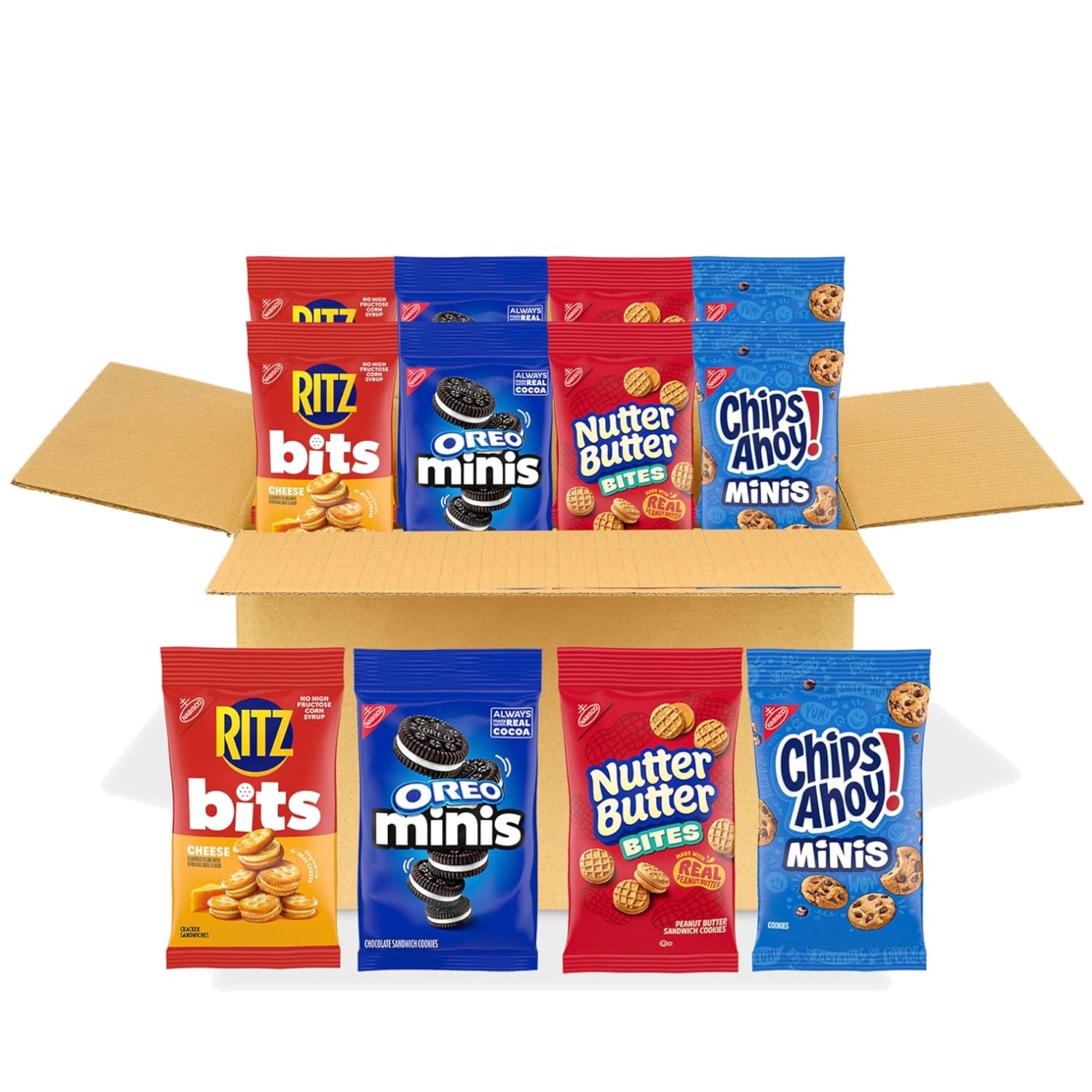 OREO, CHIPS AHOY, Nutter Butter & RITZ Bits Variety Pack