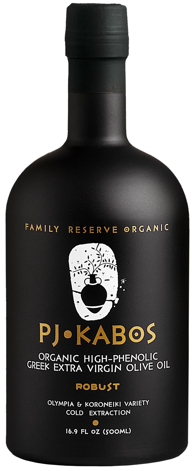 PJ KABOS Very High Phenolic 699 mg/kg, USDA Organic Greek Extra Virgin Olive …