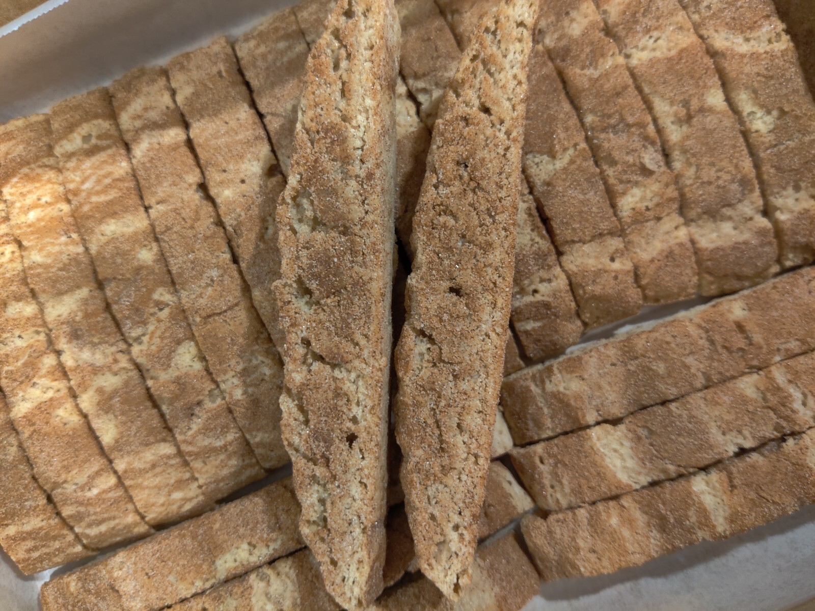 Homemade Italian Snickerdoodle Biscotti – 24 Cookies