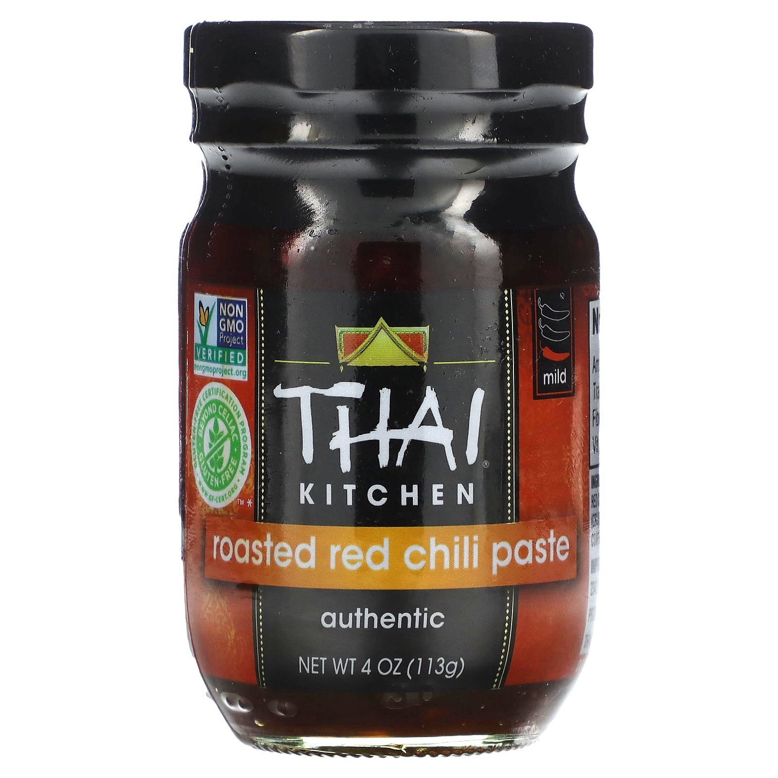 Roasted Red Chili Paste, Mild, 4 oz (113 g)