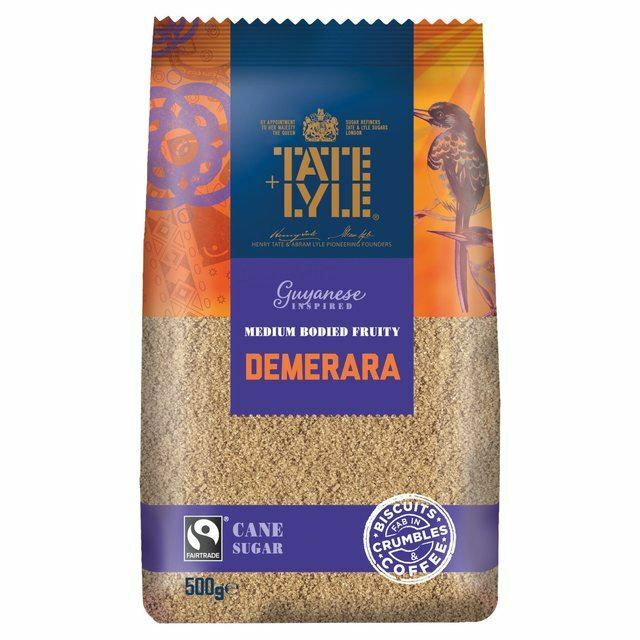Tate & Lyle Fairtrade Demerara Sugar – 500g (1.1lbs)