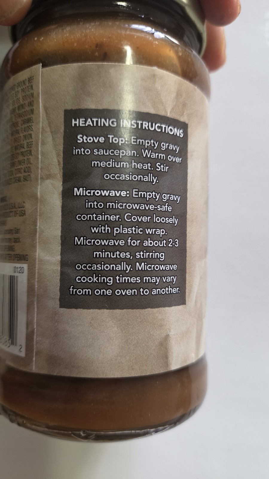 Homestyle Beef Flavored Gravy 12 oz (340g) Jar 3 Pack, 30 Cal, Soy/Milk/Wheat