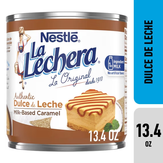 Nestle La Lechera Dulce de Leche Milk Based Liquid Caramel Sauce, 13.4 oz Can
