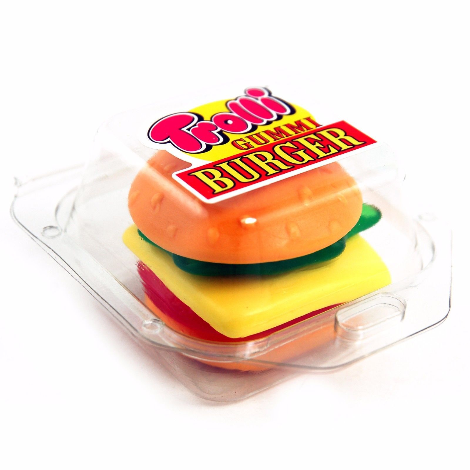 1 Box TROLLI Mini Burger (60pcs) = 600g / 1,32lbs /21.16oz New from Germany
