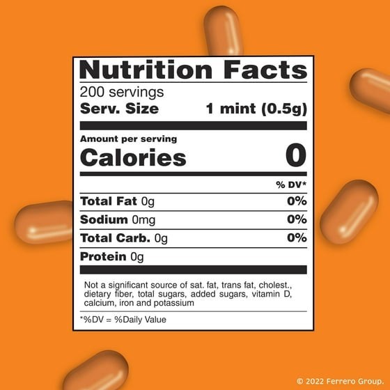 2 pack, Tic Tac Orange Flavored Mints, On-The-Go Refreshment, 3.4 oz Bottle Pack
