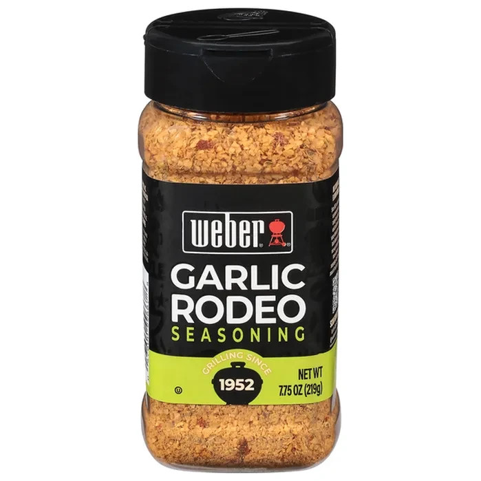 Weber Garlic Rodeo Seasoning, 7.75 oz