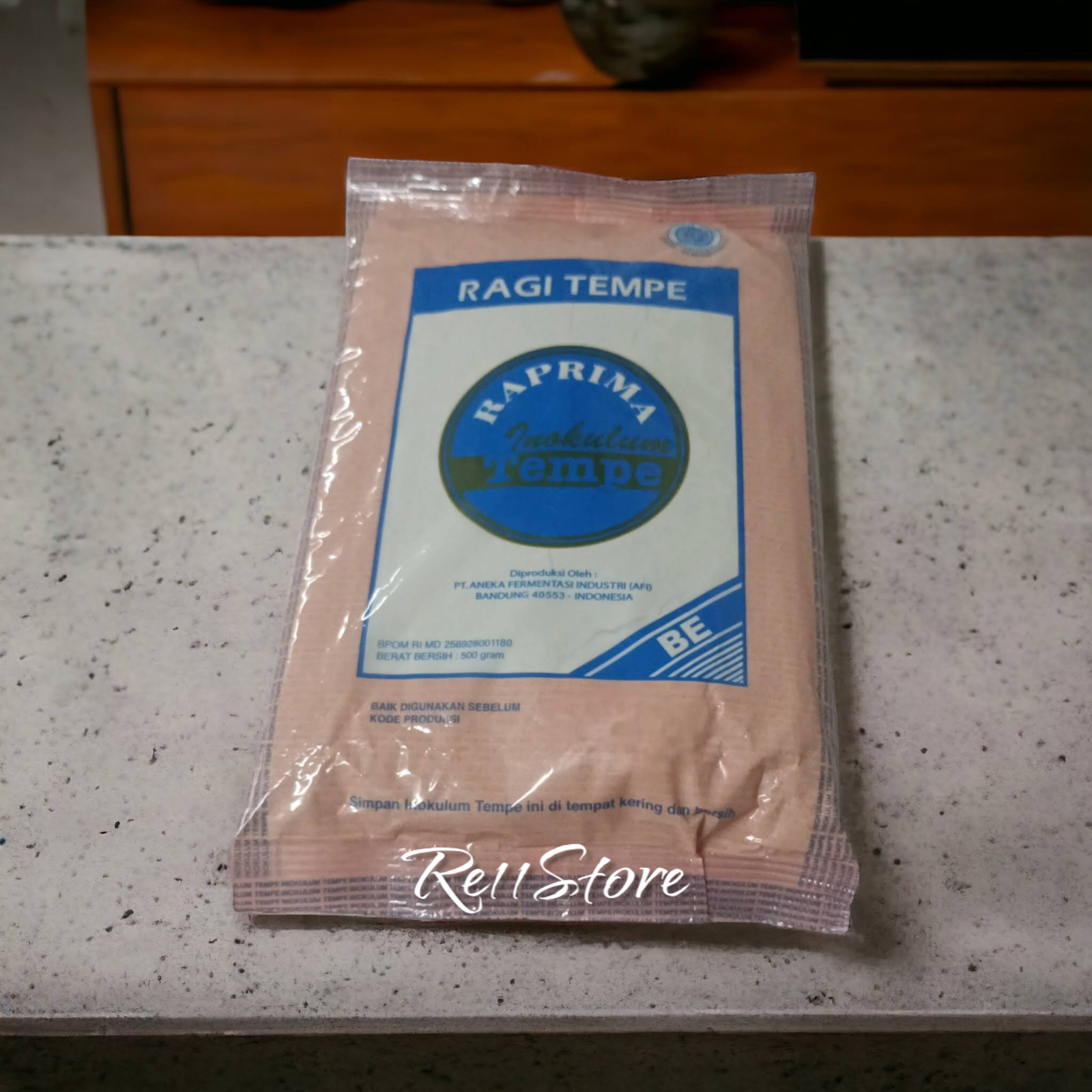RAPRIMA 500g Tempeh Starter Inoculum Ragi Tempe Yeast, Vegan & Halal Certified