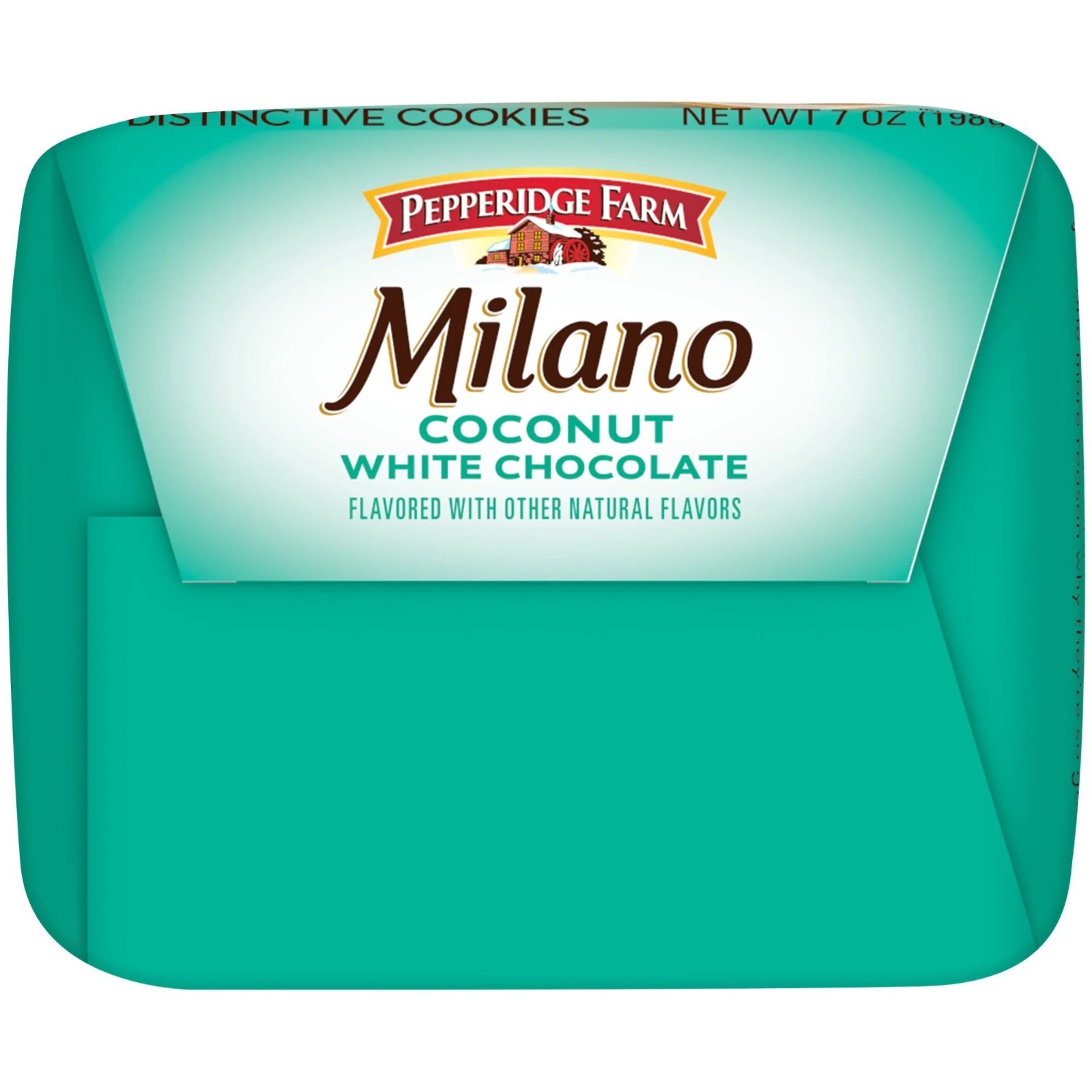 PEPPERIDGE FARM Milano Coconut White Chocolate Cookies 7 oz Bag New – 6 PACK