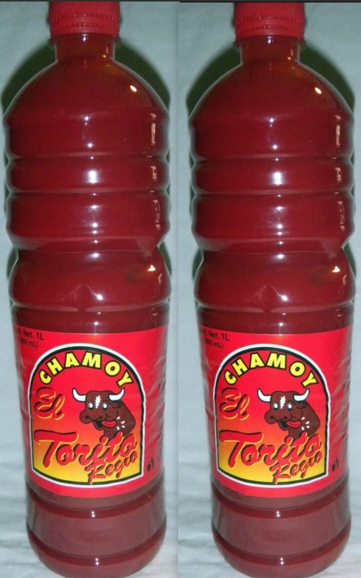El Torito Regio Chamoy Sauce Fruit Salsa Picante Botanera 1 Liter Each 2 Bottle