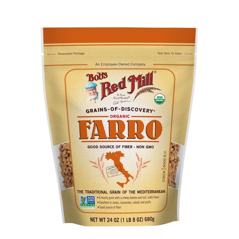 Bob’s Red Mill Organic Farro Grain 24 Oz free shipping