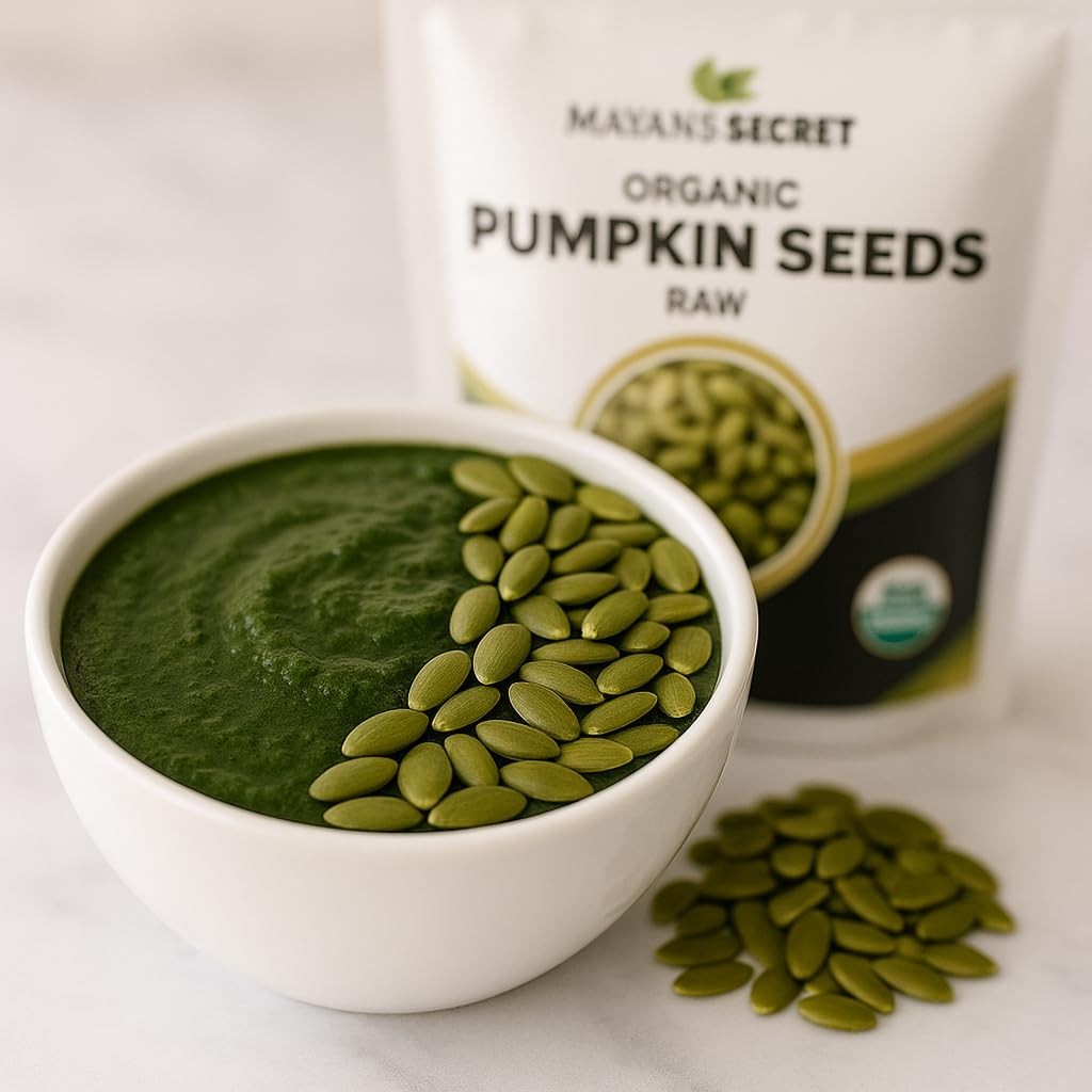 Mayan’s Secret – Raw Pumpkin Seeds Organic 2lb, Parve, Vegan, Non GMO