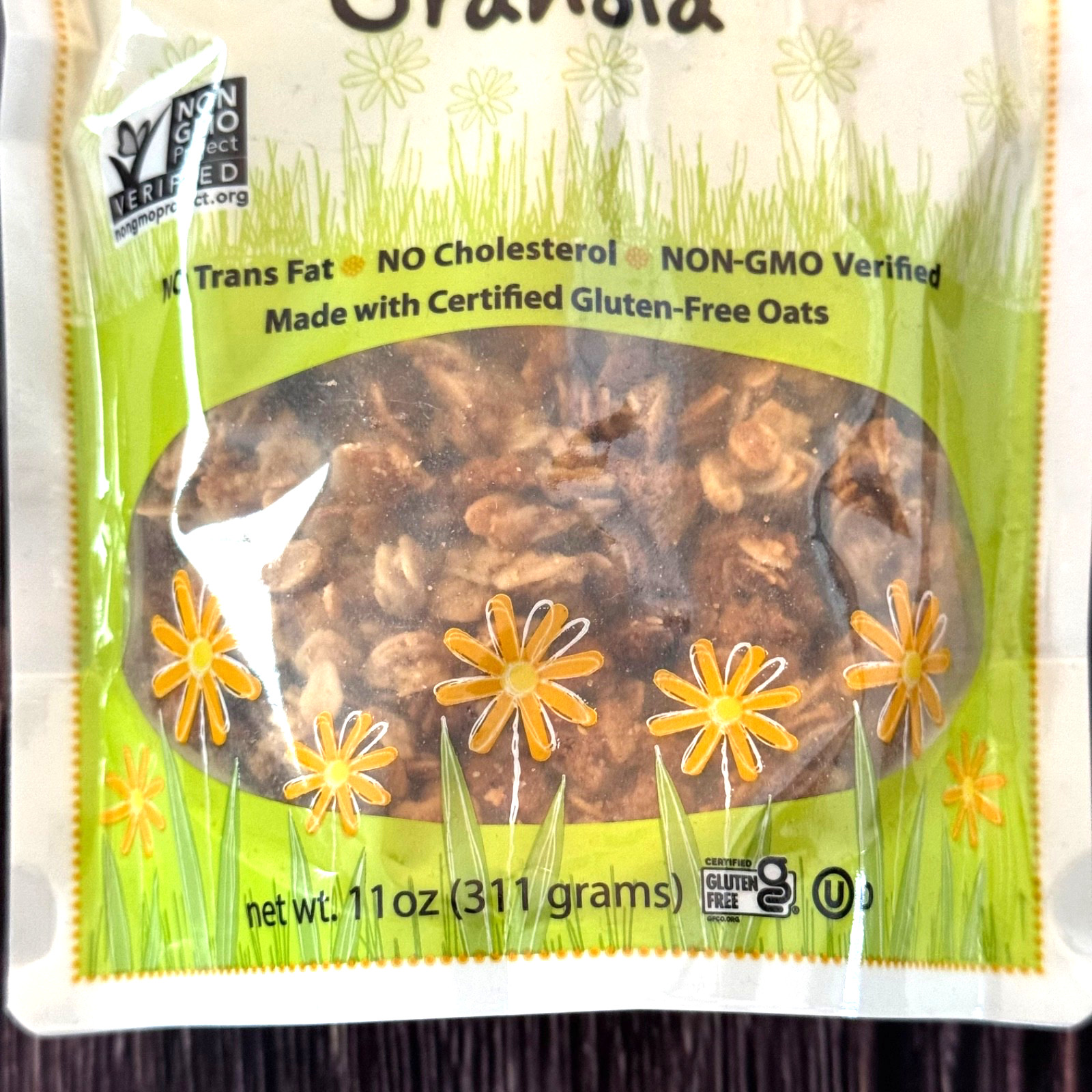 Jessica’s Natural Foods Gluten Free Vanilla Maple Granola 11 oz Non GMO Verified