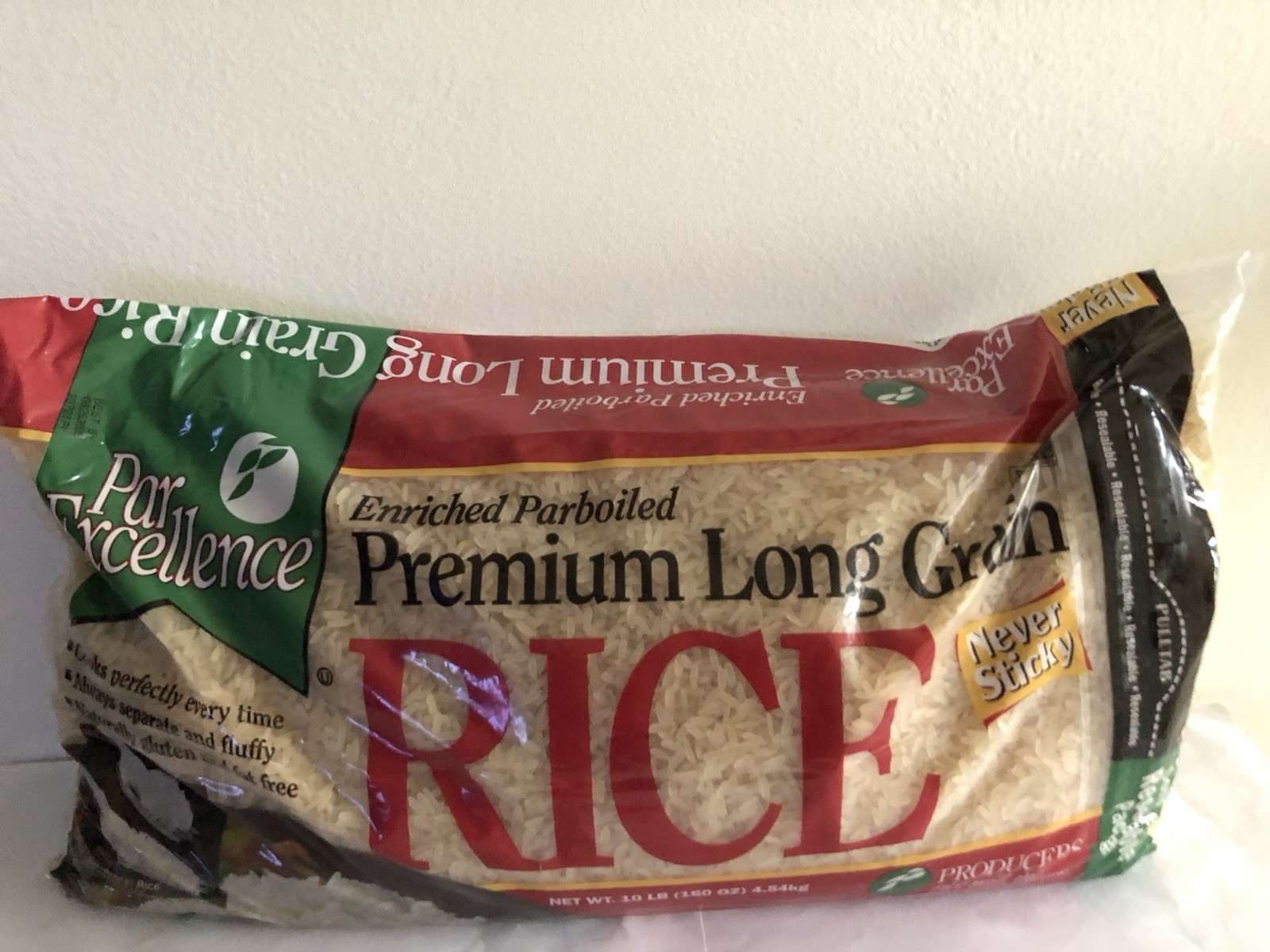 Par Excellence Parboiled Long Grain enriched Premium Rice 5lbs.