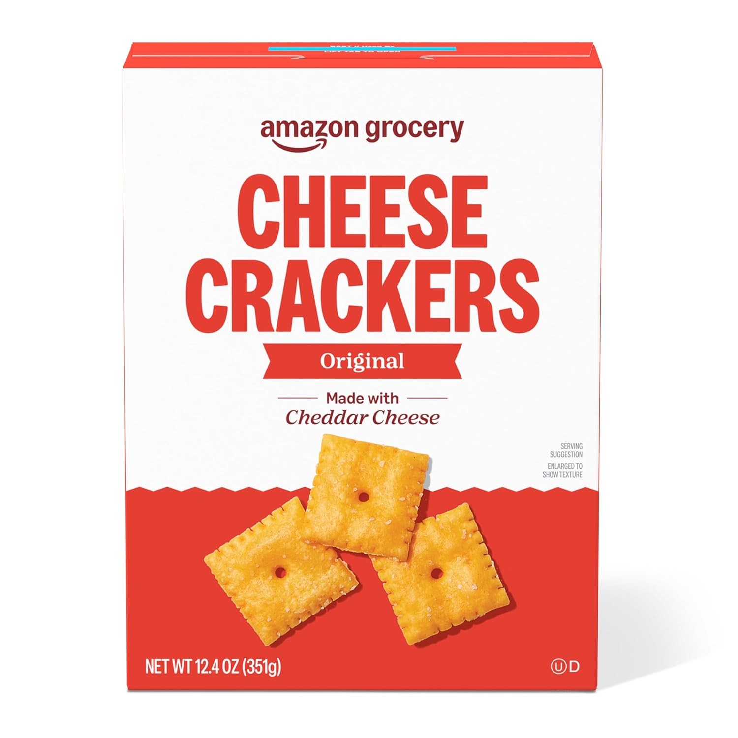 Cheese Snack Crackers Grocery 12.4 Oz