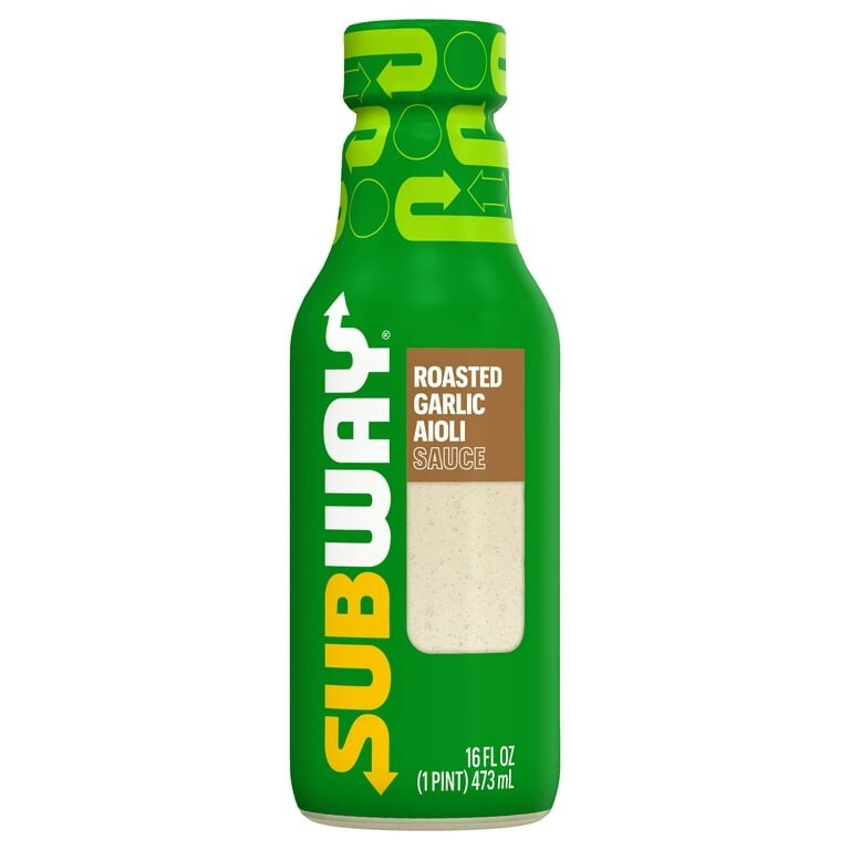 Subway Roasted Garlic Aioli Sauce, 16 oz