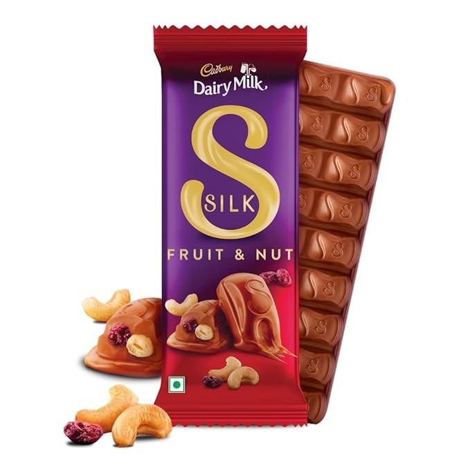 Cadbury Dairy Milk Silk Fruit and Nut Chocolate Bar, 129 Grams | Pack of 5