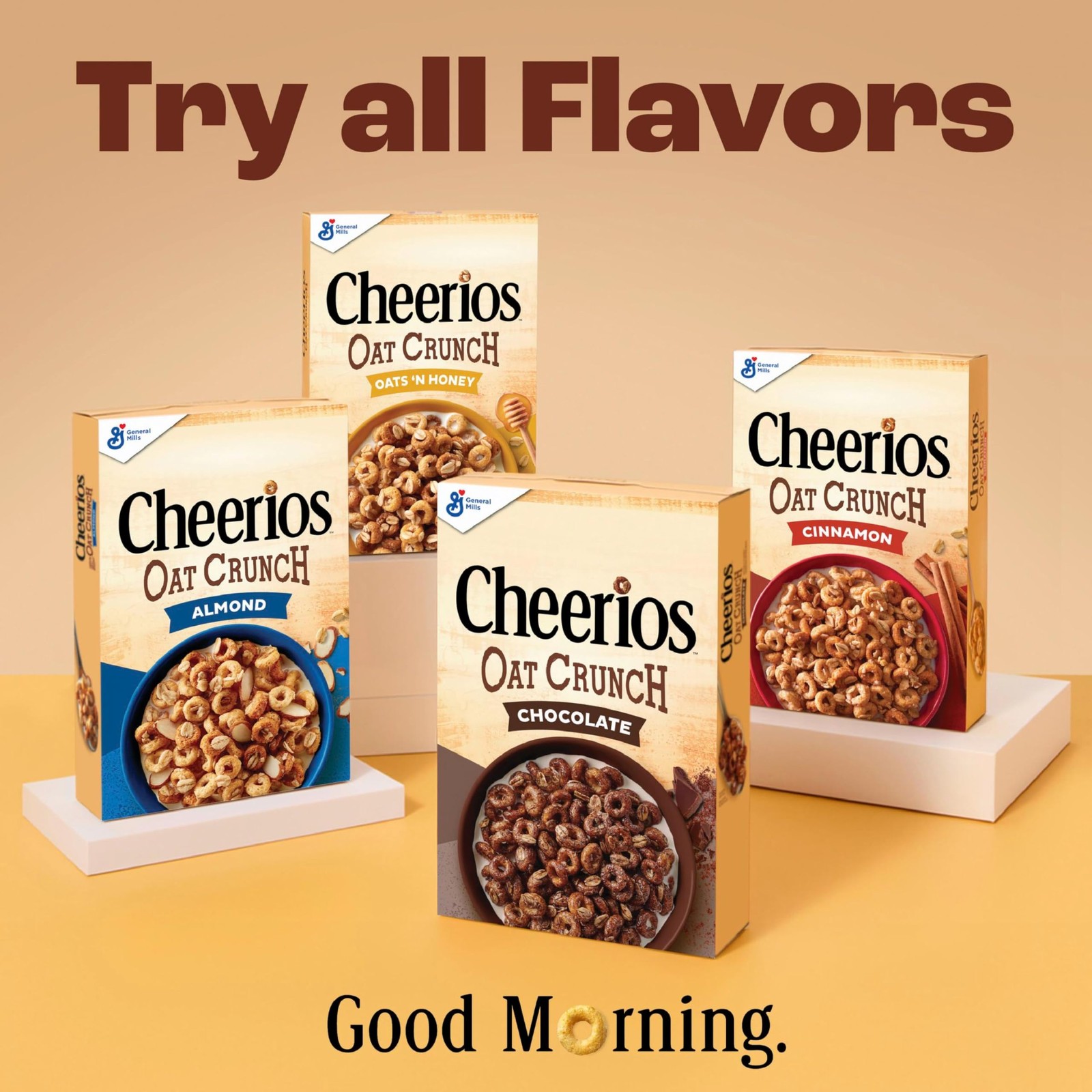 Cheerios Oat Crunch Oats ‘N Honey Breakfast Cereal, Made 24 Ounce (Pack of 1)