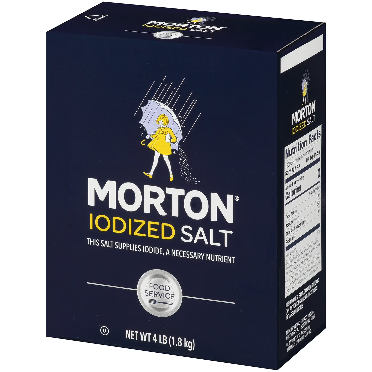 Morton Iodized Salt 64 Oz FREE SHIPPING