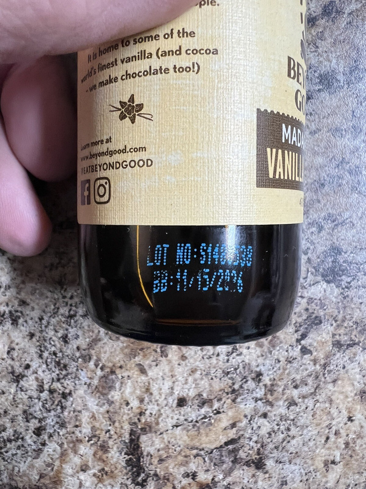 Beyond Good Madagascar vanilla extract