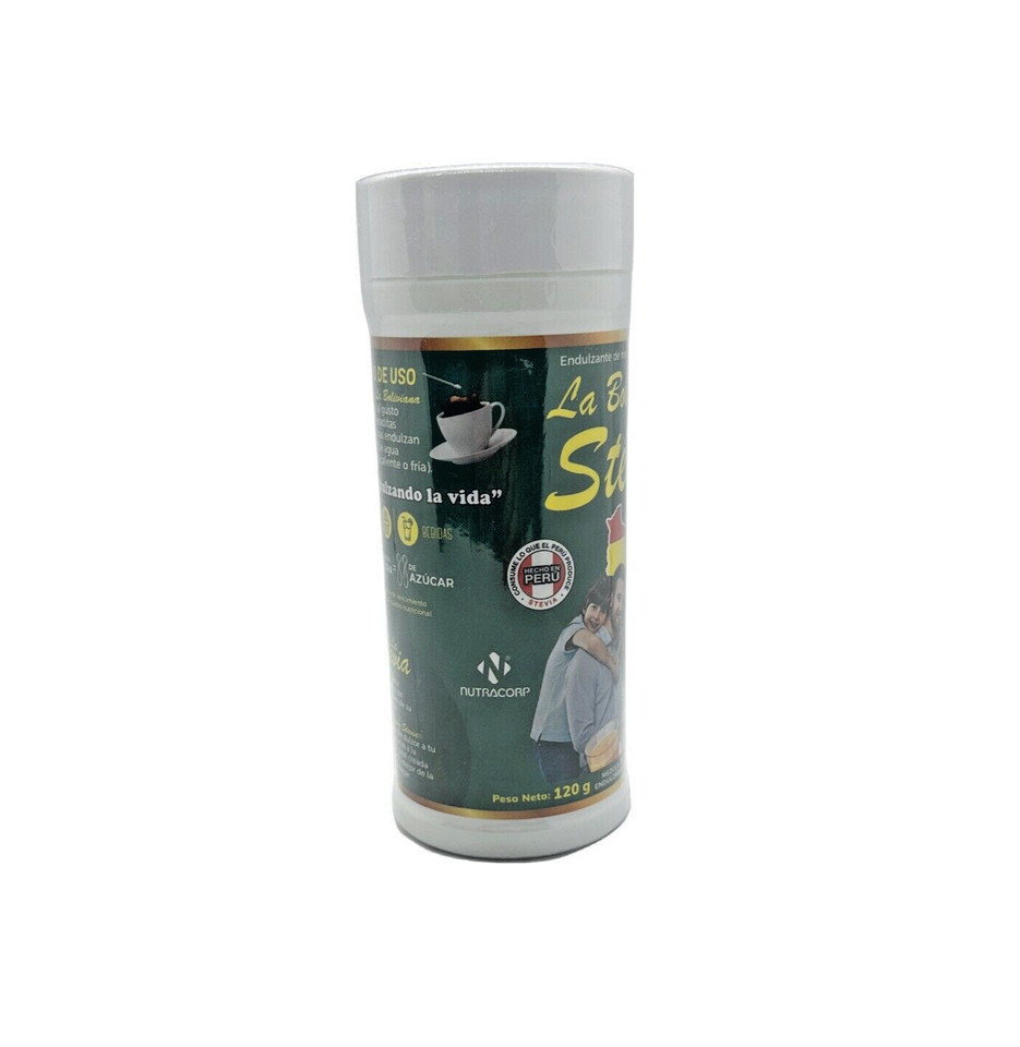 Stevia La Boliviana Sweetener | 120 g net weight | Original Natural Stevia