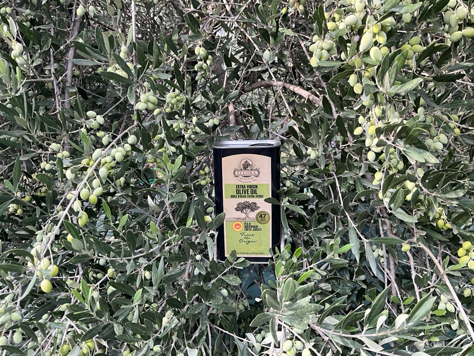 Single Estate PDO Greek Extra Virgin Olive Oil, Global Gold Awards, 33.8oz X 2