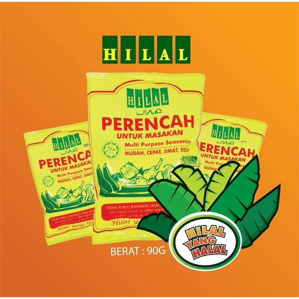 Hilal Seasoning Paste (Perencah Hilal) 90g x 3