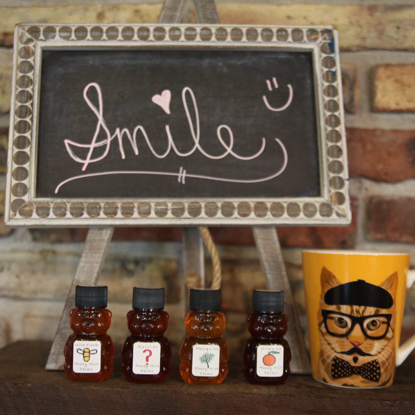 Honey, 2oz Variety, Sample Six Pack by Honey Hive Farms. Award winning honey !!