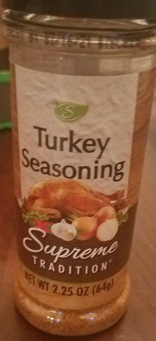 Turkey Seasoning net wt. 2.25 oz -Brand New-SHIPS N 24 HOURS