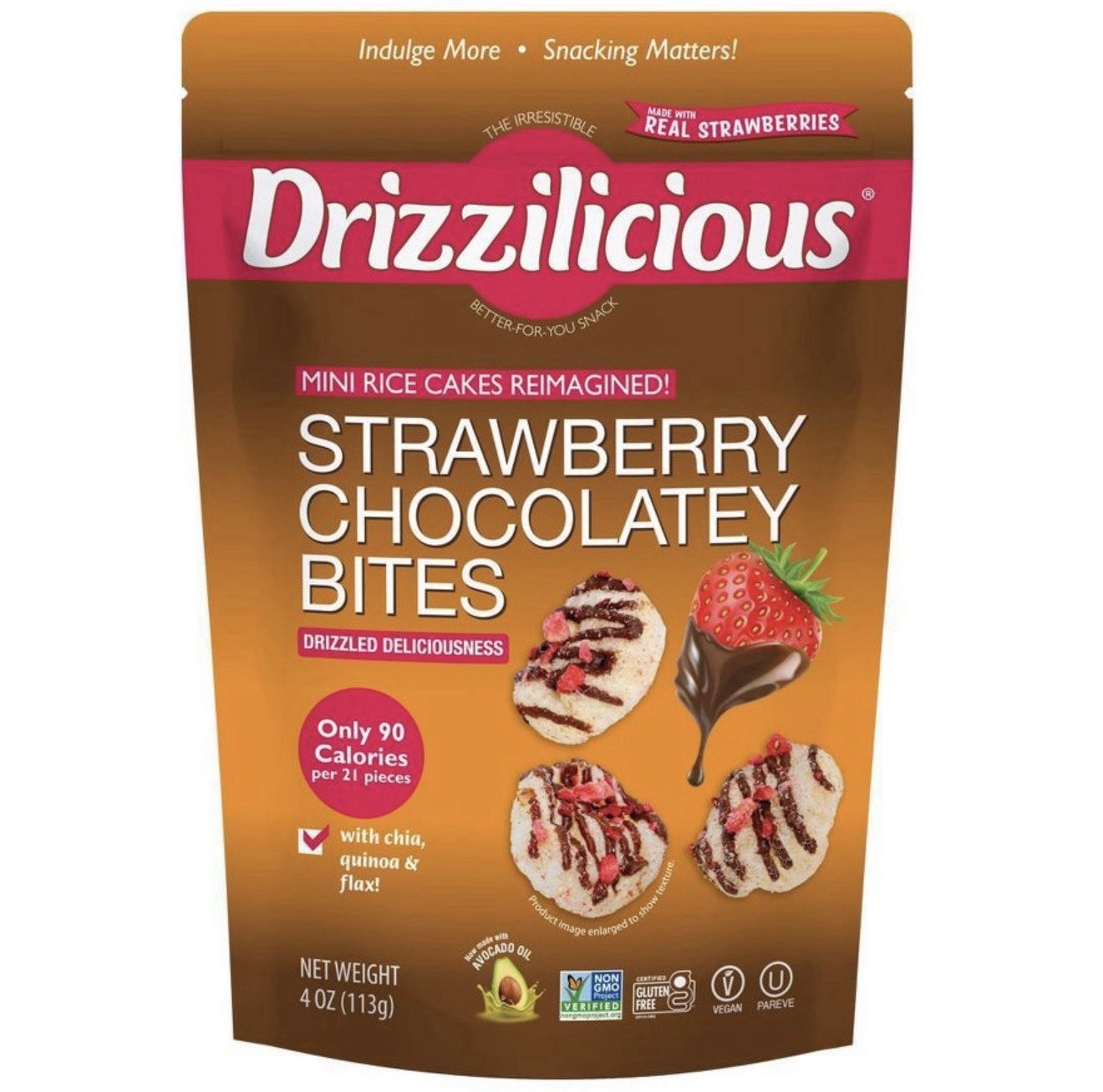 Drizzilicious Mini Rice Cake Bites Variety FREE SHIPPING