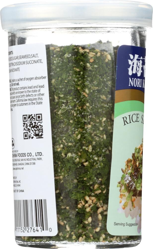 JFC Nori Komi Furikake Rice Seasoning Pack of 3 1.7 Ounce Jars